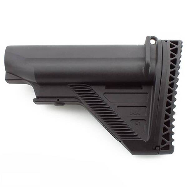 【実物・新品・送料込】H&K Heckler & Koch ヘッケラーアンドコッホ HK416 MR556 Mil-Spec Factory E2 Rear Stock ストック ドイツ製 BLACK