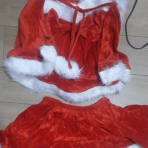 サンタのコスプレ三点セット Lサイズ 可愛いです