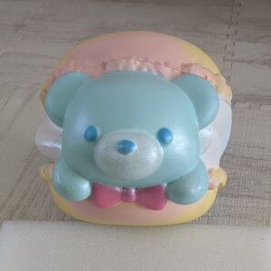 【大きめスクイーズ】マカロンくまさん
