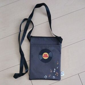 サコッシュ ダークブラウン アメニティ クラフトボス×タワーレコード 斜め掛け