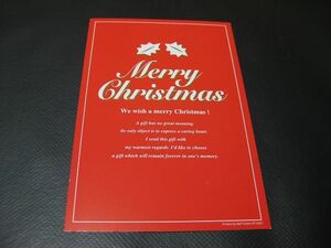 ★クリスマス★ポストハガキ★ポストカード★メッセージ★10枚★非売品★2 印刷物,絵はがき、ポストカード,その他