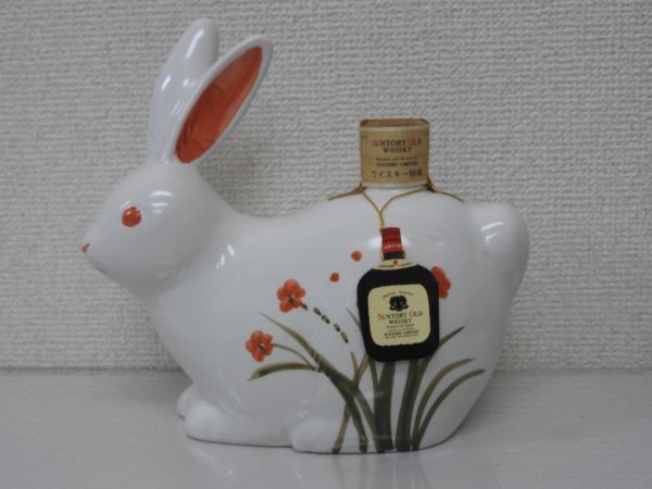 ◇注目! サントリー オールド 干支 卯 うさぎ 陶器 700ml 43 ◇注目! サントリー オールド 干支 卯 うさぎ 陶器 700ml 43