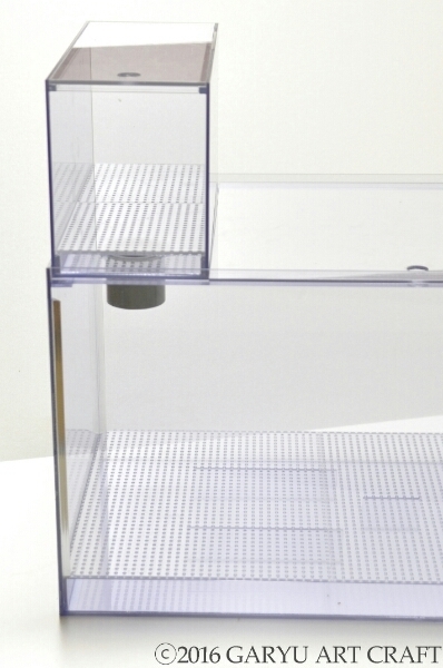 衝撃特価 国産5層式濾過槽 750×390×320h オーバーフロー水槽用