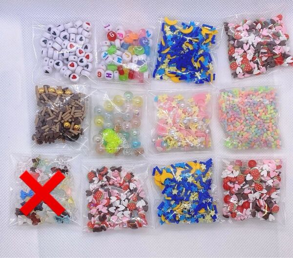 ハンドメイド資材 ネイルパーツ レジン封入 夜光