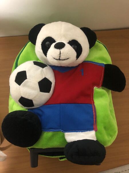 ち 187 サッカーパンダ リュック ミニキャリー kids