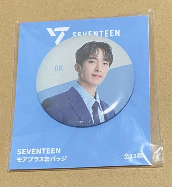 SEVENTEEN モアプラス 缶バッジ ドギョム 新品未開封品