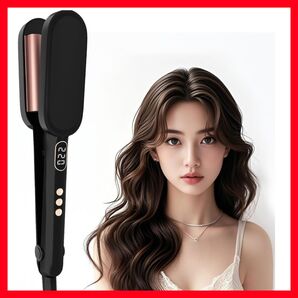 ☆週末セール☆カールアイロン32mm 挟むだけウェーブアイロン ヘアカールアイロン