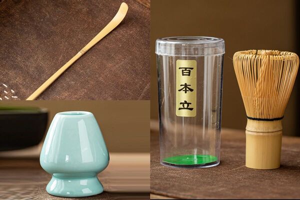 「カテゴリ変更可能」茶筅 茶杓 茶筅立て 3点セット 百本立 竹 茶道 抹茶