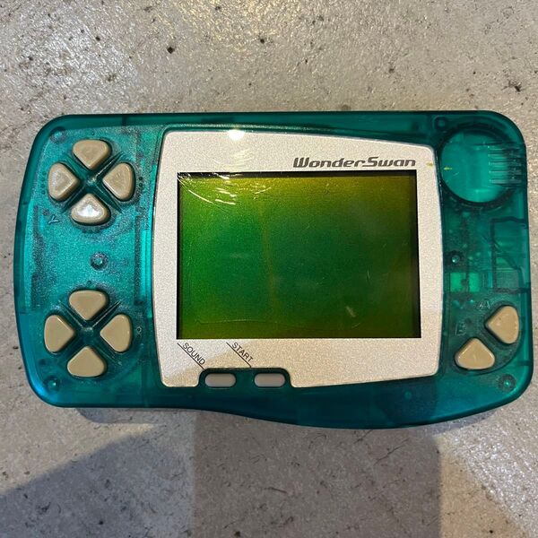 ワンダースワン WonderSwan スケルトン グリーン ジャンク 12