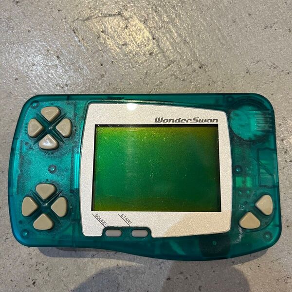 ワンダースワン WonderSwan スケルトン グリーン ジャンク 14