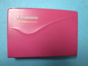 希少　美品　レッド　Panasonic　カセットプレーヤー　RQ-S15★ジャンク