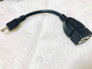 新品 OTGケーブル USBホスト変換アダプタ micro USB 