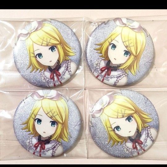 プロセカ 鏡音リン 缶バッジ 4個