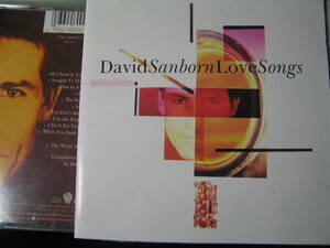 無傷盤CD デイビッド・サンボーン DAVID SANBORN ベストVol.２ ラブ・ソングス　 