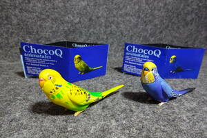 チョコＱ （ チョコエッグ ） セキセイインコ ２種 セット