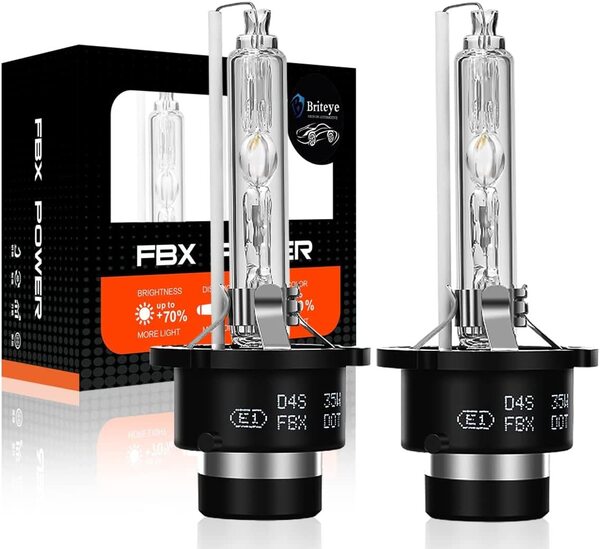 『送料無料』ヘッドライト D4S HID バルブ 35W 純正交換用 バルブ 6500K 12V 車用(2個入り)Br