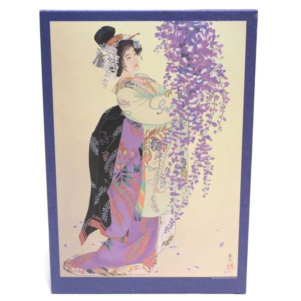 魅了 廃盤 春代 藤娘 1000ピース ジグソーパズル 未開封品 エポック ジグソーパズル