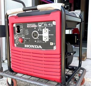 бесплатная доставка почти не использовался HONDA Honda генератор открытого типа синусоидальная волна инвертер установка EG25i