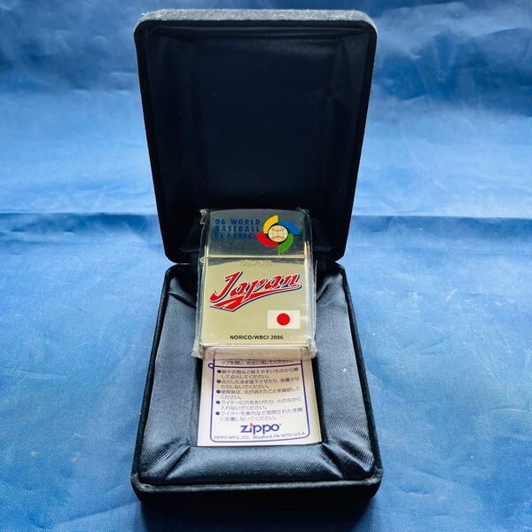 限定 No. 346 未使用 2006 ワールド ベースボール クラシック ジャパン zippo WBC ジッポ 野球 ノリコ