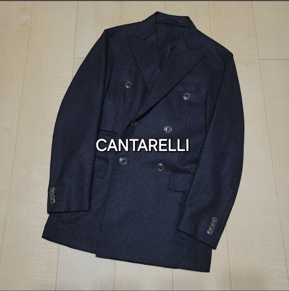 CANTARELLI★カンタレリ フランネルウール ダブルジャケット