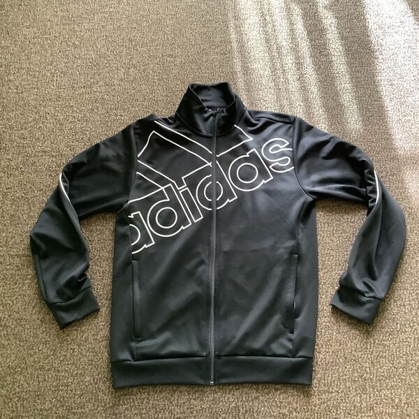 アディダス adidas ジップアップ ジャージ ポリエステル ジャケット 運動