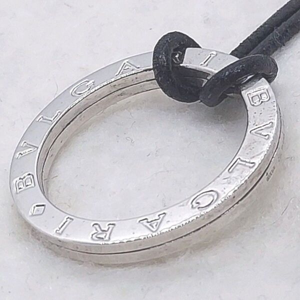 ブルガリ SV925 ネックレス キーリング シルバー BVLGARI