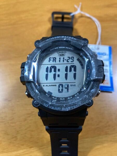 カシオ CASIO スタンダード デジタル メンズ ブラック AE-1500WH-1AV 未使用品