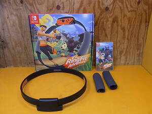 □Yh/067☆任天堂 Nintendo☆リングフィットアドベンチャー☆レッグバンドなし☆Switch用ソフト☆中古品