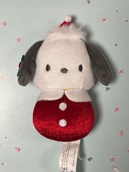 ポチャッコ おてのりドール サンタ クリスマス マスコット ぬいぐるみ