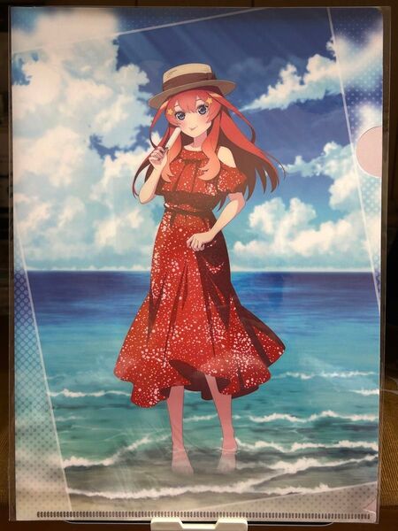 五等分の花嫁 クリアファイル 中野五月 砂浜デートver.