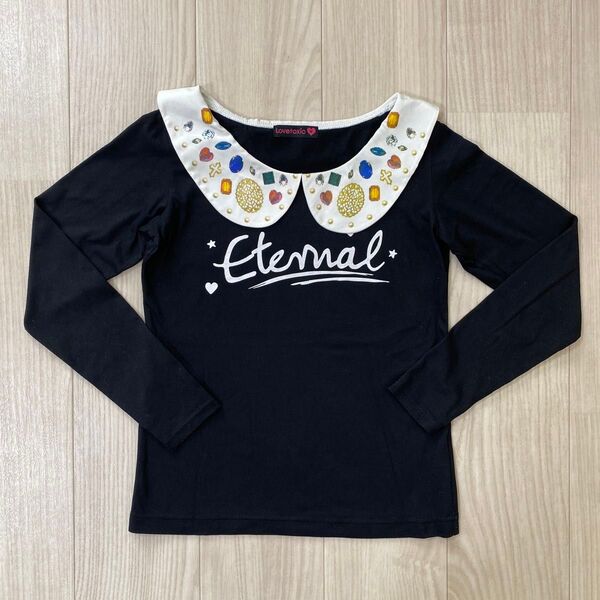 女の子 150 【Lovetoxic】トップス ロンT 長袖カットソー ラブトキ