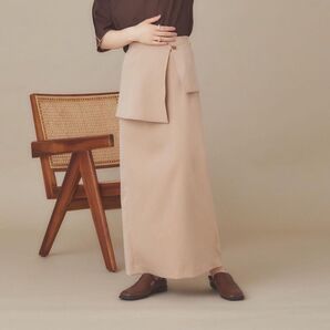 【moi tytto】 取り外しペプラムスカート
