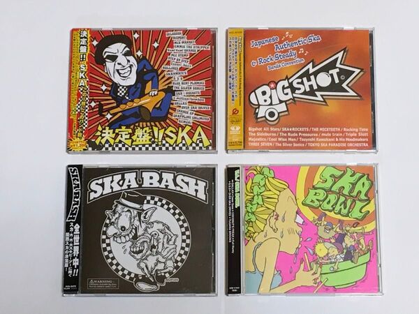 【帯付き4枚セット】Japanese SKA コンピレーションCD