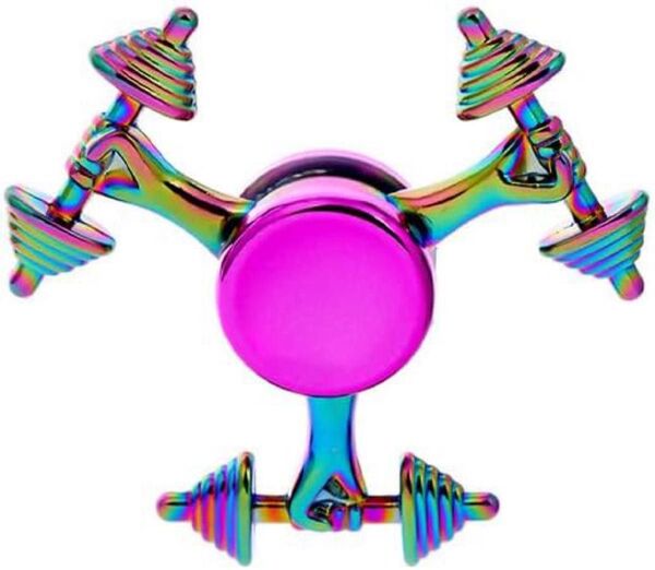 実に楽しい ハンドスピナー(ダンベル)