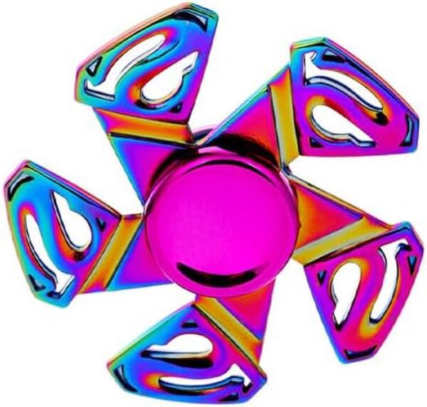 残り1点 実に楽しい ハンドスピナー(スーパーマン)