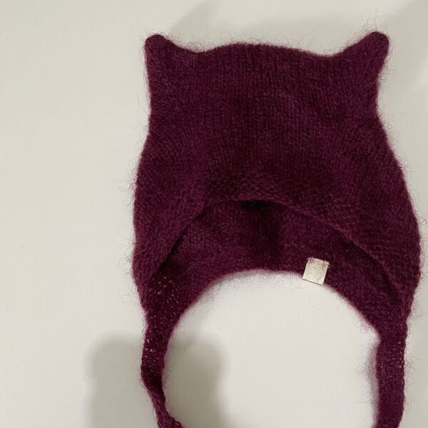 kitty hat ボンネット