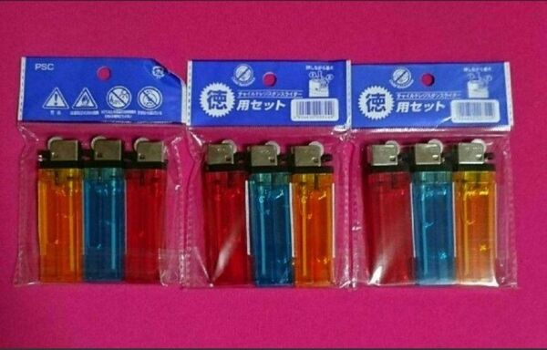 TOKAI ポケトーチ用 ライター 9本セット 使い捨て 使い切りタイプ アウトドア キャンプ 送料無料