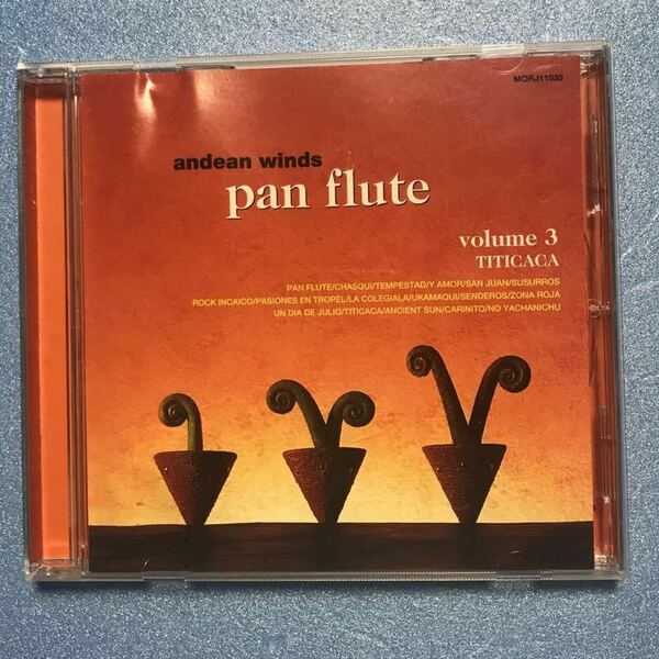 andean winds：pan flute volume 3　TITICACA CD