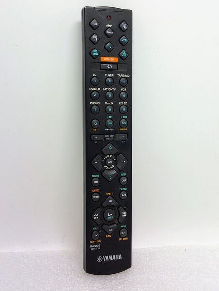【動作確認済】YAMAHA AVアンプ DSP-R496用 純正リモコン