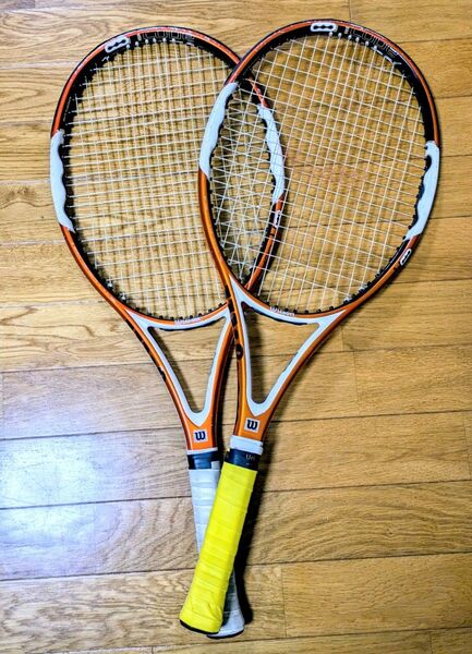 Wilson n code nTour Ⅱ ウィルソンテニスラケット 2本セット