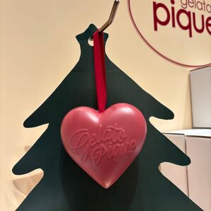 ジェラートピケ クリスマスギフトマーケット 陶器オーナメント ハート型 表参道ヒルズ