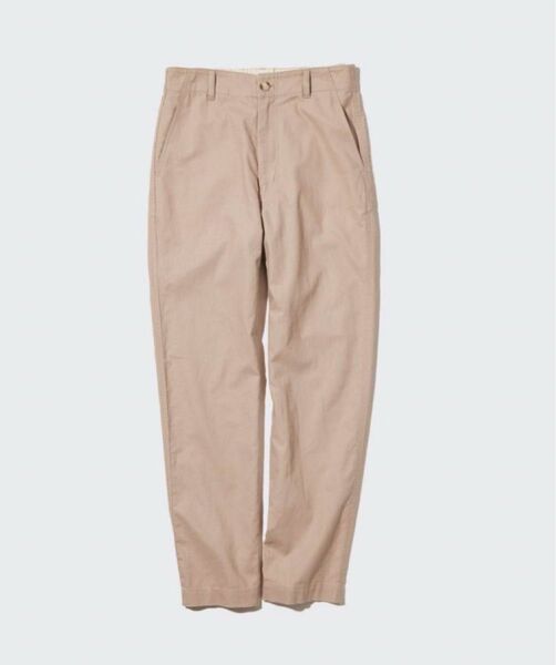 UNIQLO リネンコットンテーパードパンツM