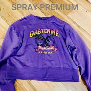 SPRAY レディース長袖トレーナー