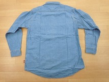 g45★新品★サイズ L★DICKIES ディッキーズ FB460U デニムシャツ★ワークシャツ ボンマックス★カラー7 ブルー★即決★ _画像3