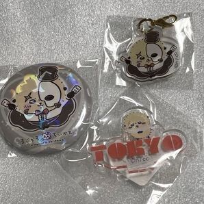 ちいかわ ラッコ まじかる バッジ アクスタ チャーム 東京みやげ アクスタ