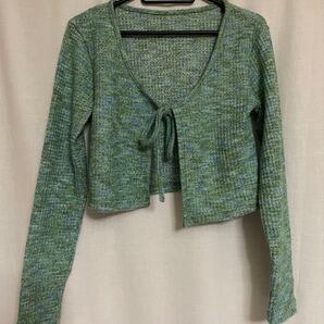 SHEIN Dazy グリーン カーディガン 長袖