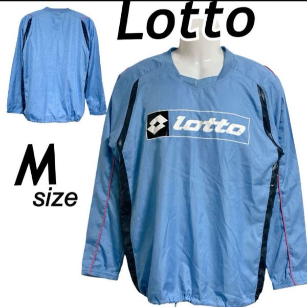 Lotto ロット メンズ スポーツウェア M トラックジャケット 長袖 ゴルフ ライトブルー系(L43)