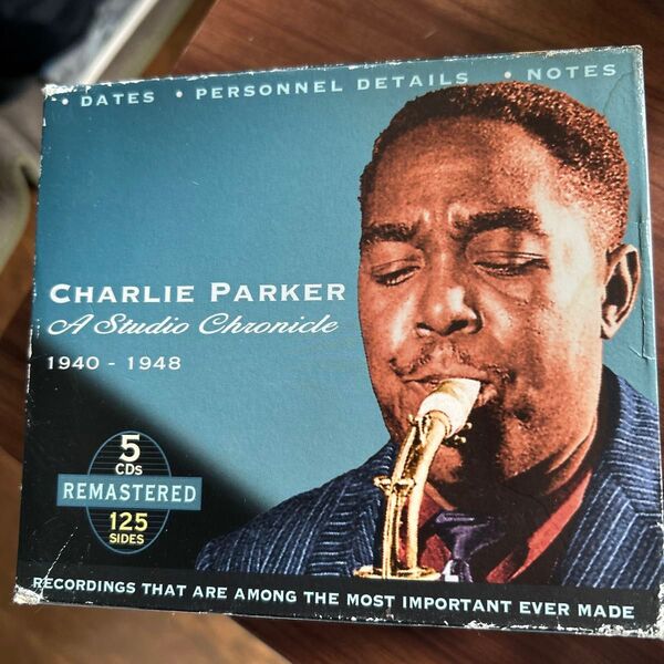 CD CHARLIE PARKER A Stadio C hronicle1940〜1948 5枚セット