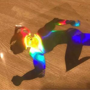 メッキステッカー大きいサイズ ウルトラ セーブン ヘルメット スノーボード ステッカー デカール 基本おまけ付き