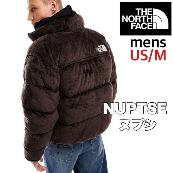 【海外限定】TNF ヌプシ ダウンジャケット バーガンディ 日本サイズL